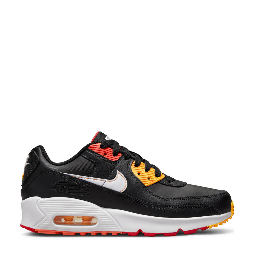 knal Halloween Waarschijnlijk Nike Air Max 90 sneakers zwart/oranje/rood | wehkamp