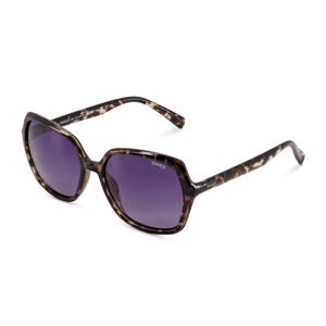 zonnebril Montara met tortoise print zwart