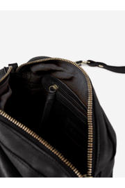 thumbnail: PIECES  leren crossbody tas PCNAINA zwart