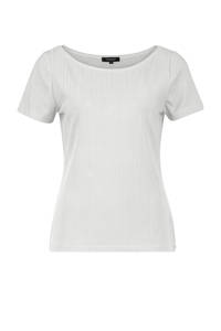 Claudia Sträter jersey top boothals wit