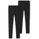 NAME IT KIDS legging - zwart (set van 2)