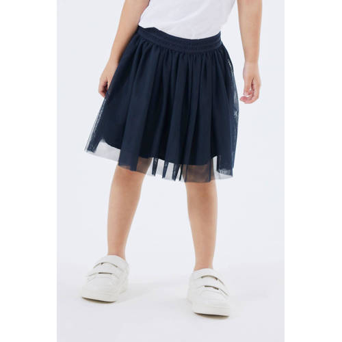 NAME IT MINI rok NMFNUTULLE donkerblauw afbeelding