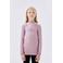 NAME IT KIDS ribgebreide top NKFNURI met kant oudroze
