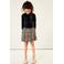 NAME IT KIDS ribgebreide top NKFNURI met kant zwart