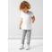 NAME IT KIDS gemêleerde legging NKFDAVINA grijs melange