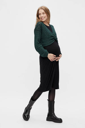 zwangerschaps- en voedingstrui MLLUISA donkergroen