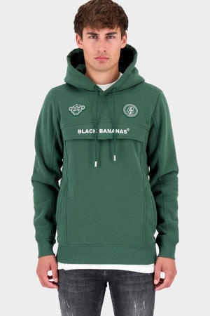 hoodie met logo green