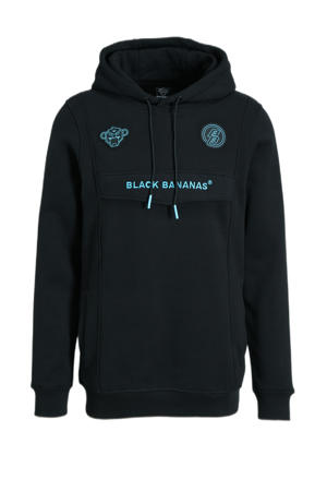 hoodie met logo black
