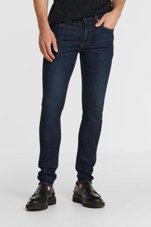 skinny taper jeans Z1485 medium indigo