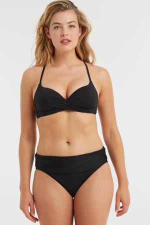 omslag bikinibroekje zwart