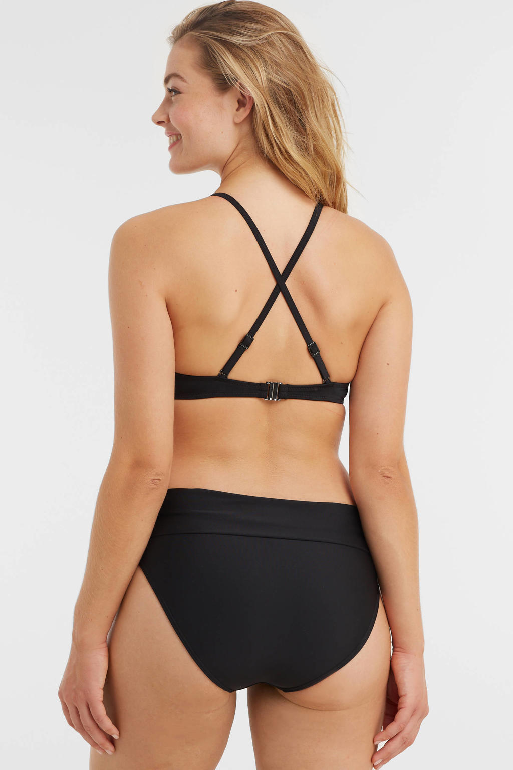 Freya high waist bikinibroekje Fiji zwart | wehkamp