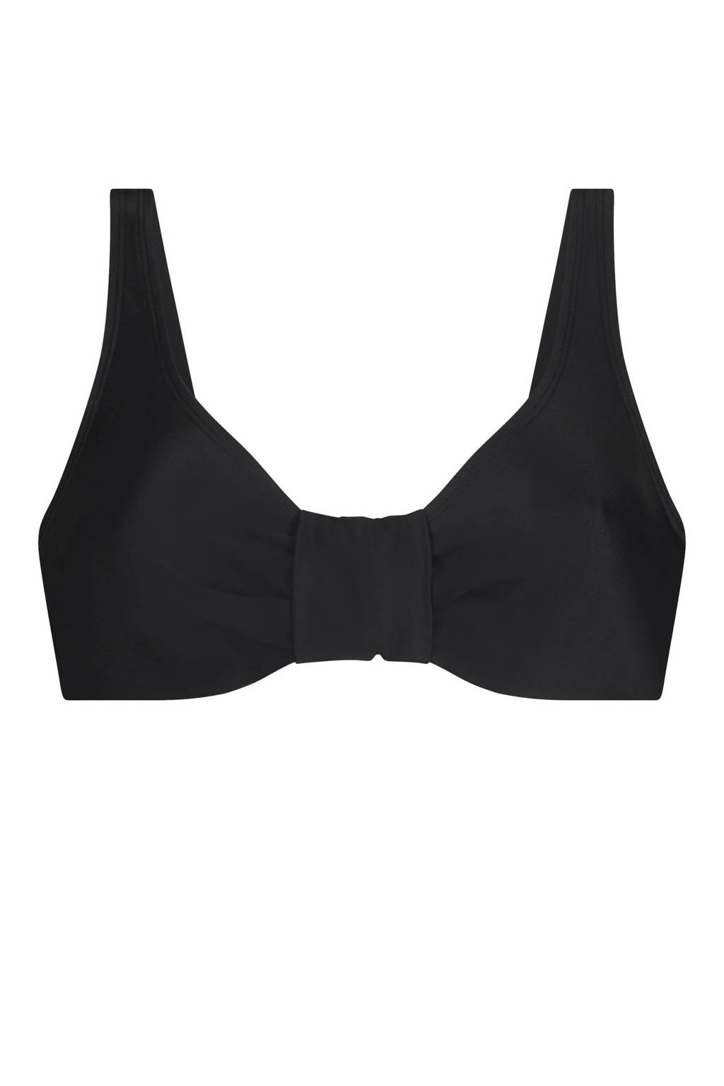 Hunkemöller niet-voorgevormde beugel bikinitop Libby met textuur wit Hunkemöller niet-voorgevormde beugel bikinitop Libby met textuur wit