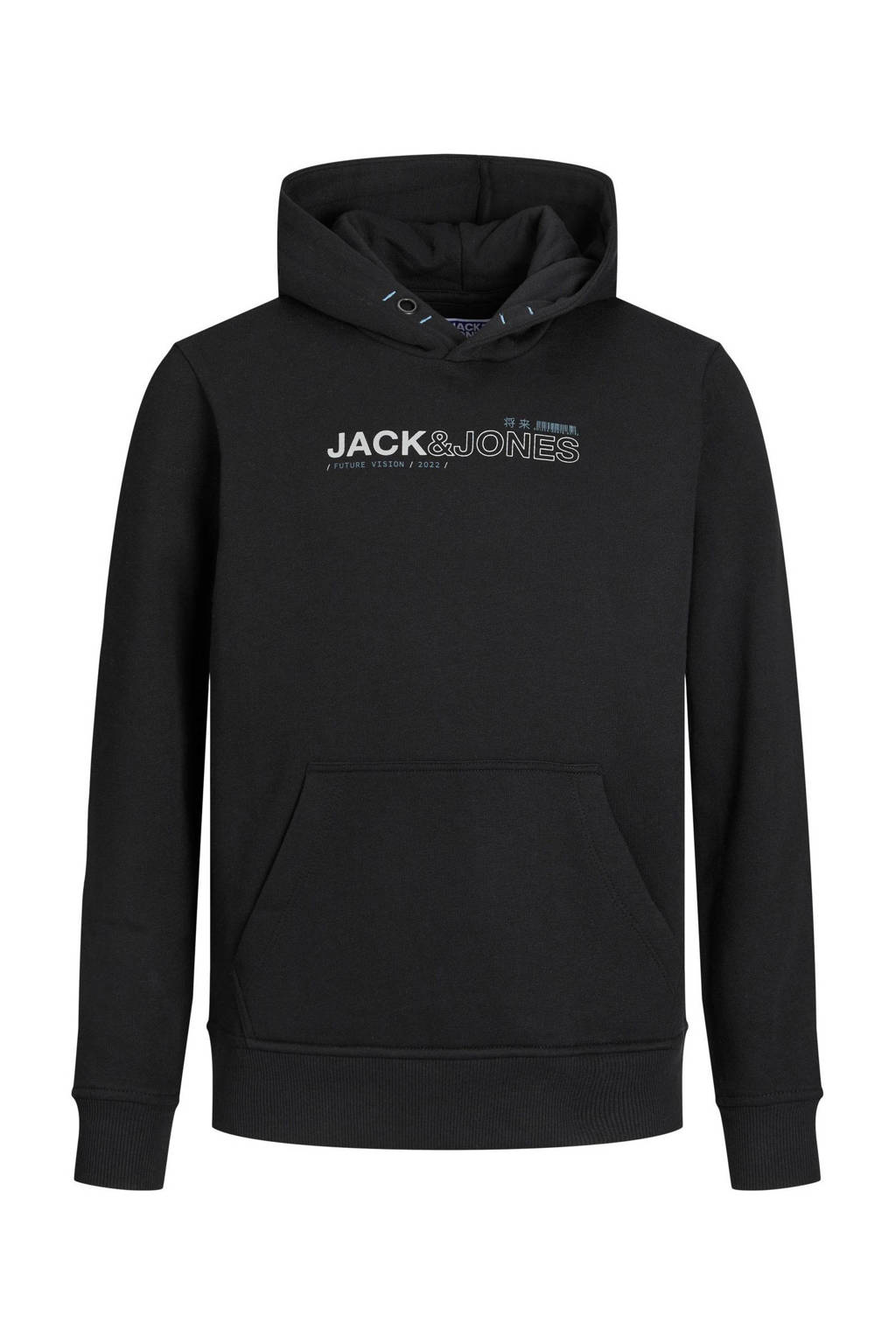 JACK & JONES JUNIOR hoodie JCOMONO zwart