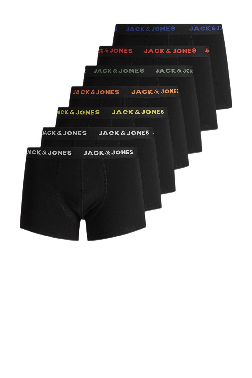 JACK & JONES JUNIOR boxershort JACBASIC - zwart (set van 7)