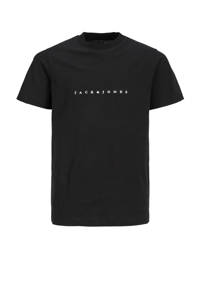 JACK & JONES JUNIOR T-shirt JORCOPENHAGEN met logo zwart