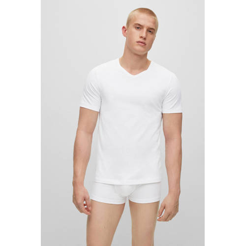 BOSS ondershirt (set van 3) wit afbeelding