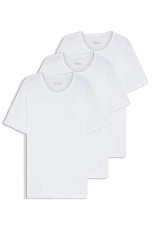 ondershirt (set van 3) wit