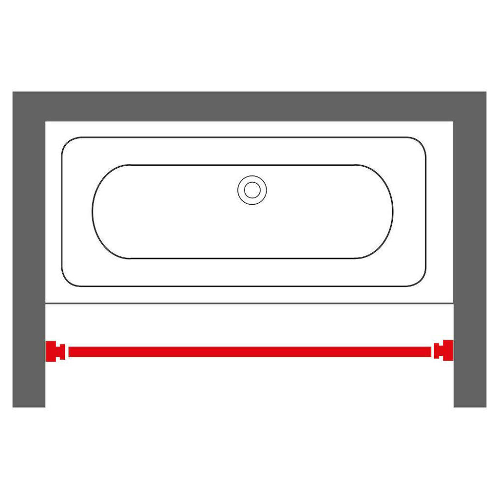 Sealskin douchegordijnstang kopen? in huis wehkamp