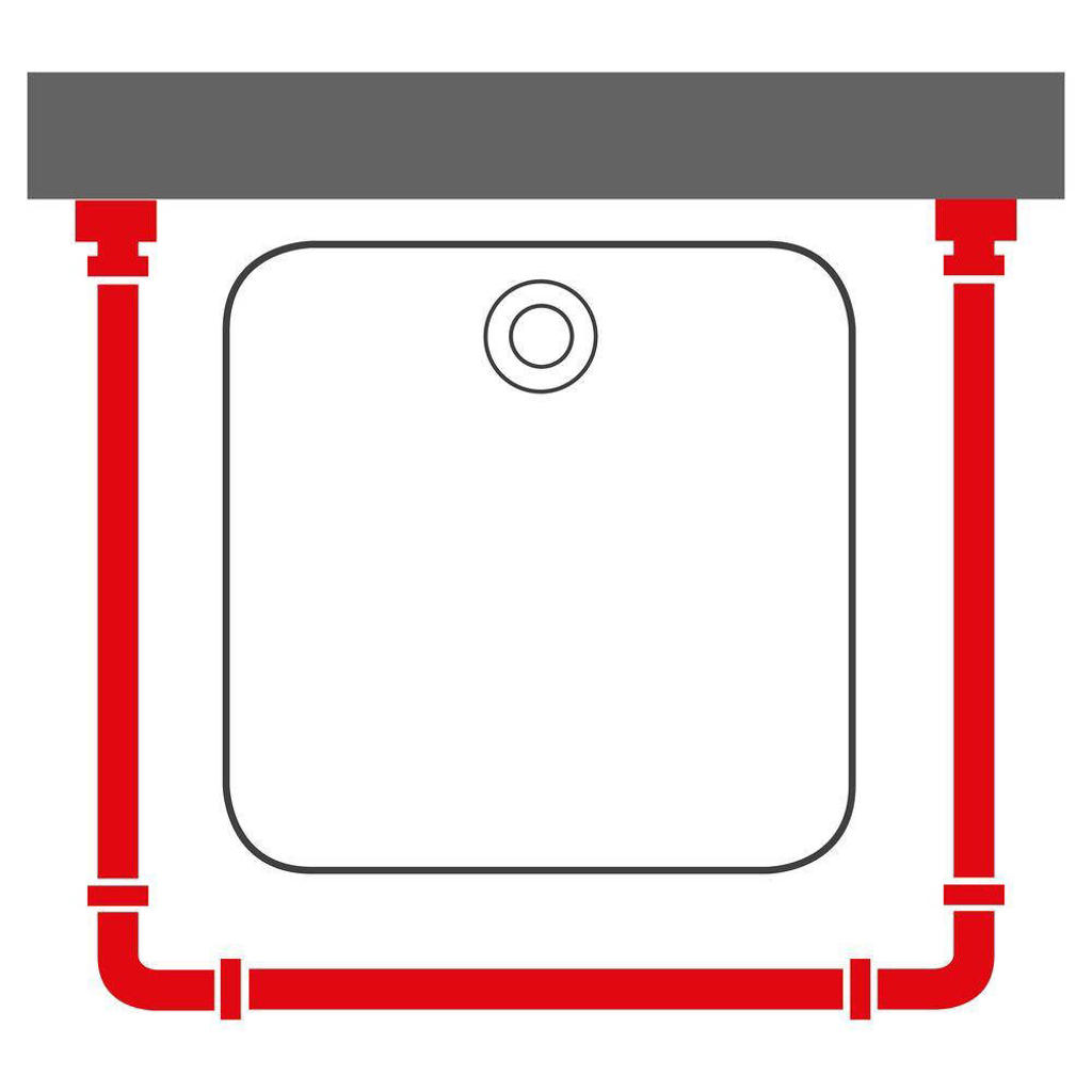 Sealskin douchegordijnstang Easy Roll wehkamp