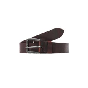 leren riem JACVICTOR donkerbruin