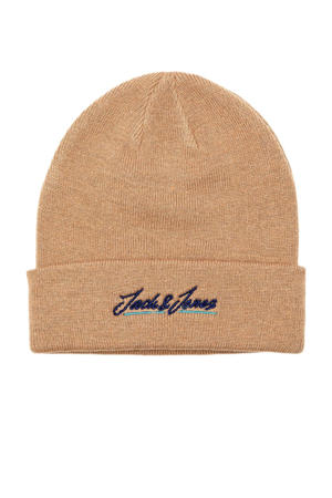 muts JACTONS met logo beige