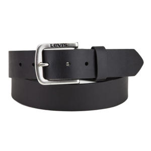 leren riem Seine zwart