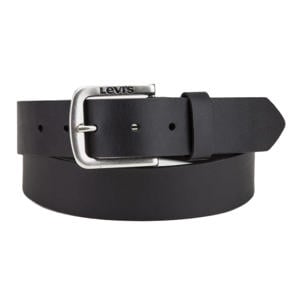leren riem Seine zwart