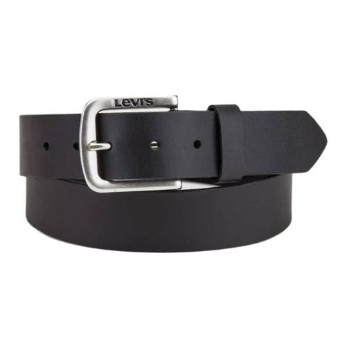 Levi's leren riem Seine zwart afbeelding