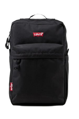 rugzak L-pack met logo zwart