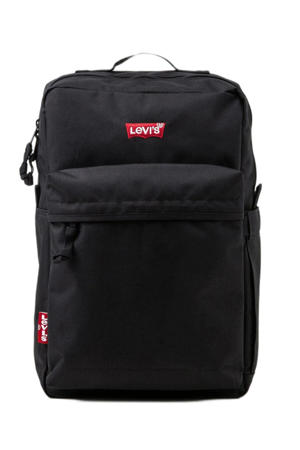 rugzak L-pack met logo zwart