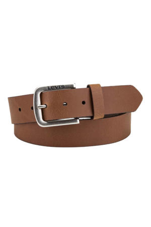 leren riem Seine cognac