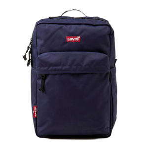 rugzak L-pack met logo donkerblauw
