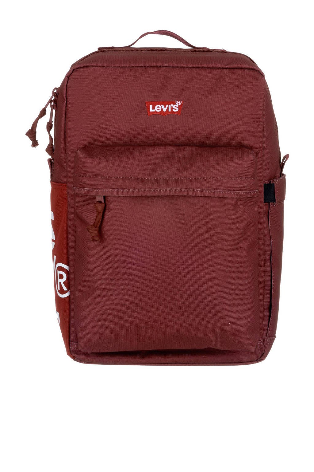 Levi's  rugzak met logo donkerrood