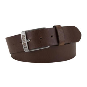 leren riem New Duncan donkerbruin