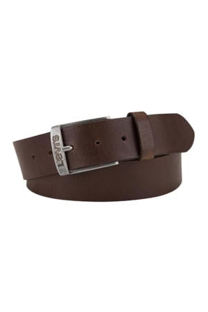 leren riem New Duncan donkerbruin
