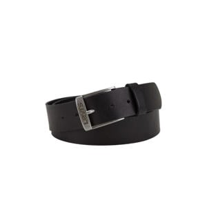 leren riem New Duncan zwart