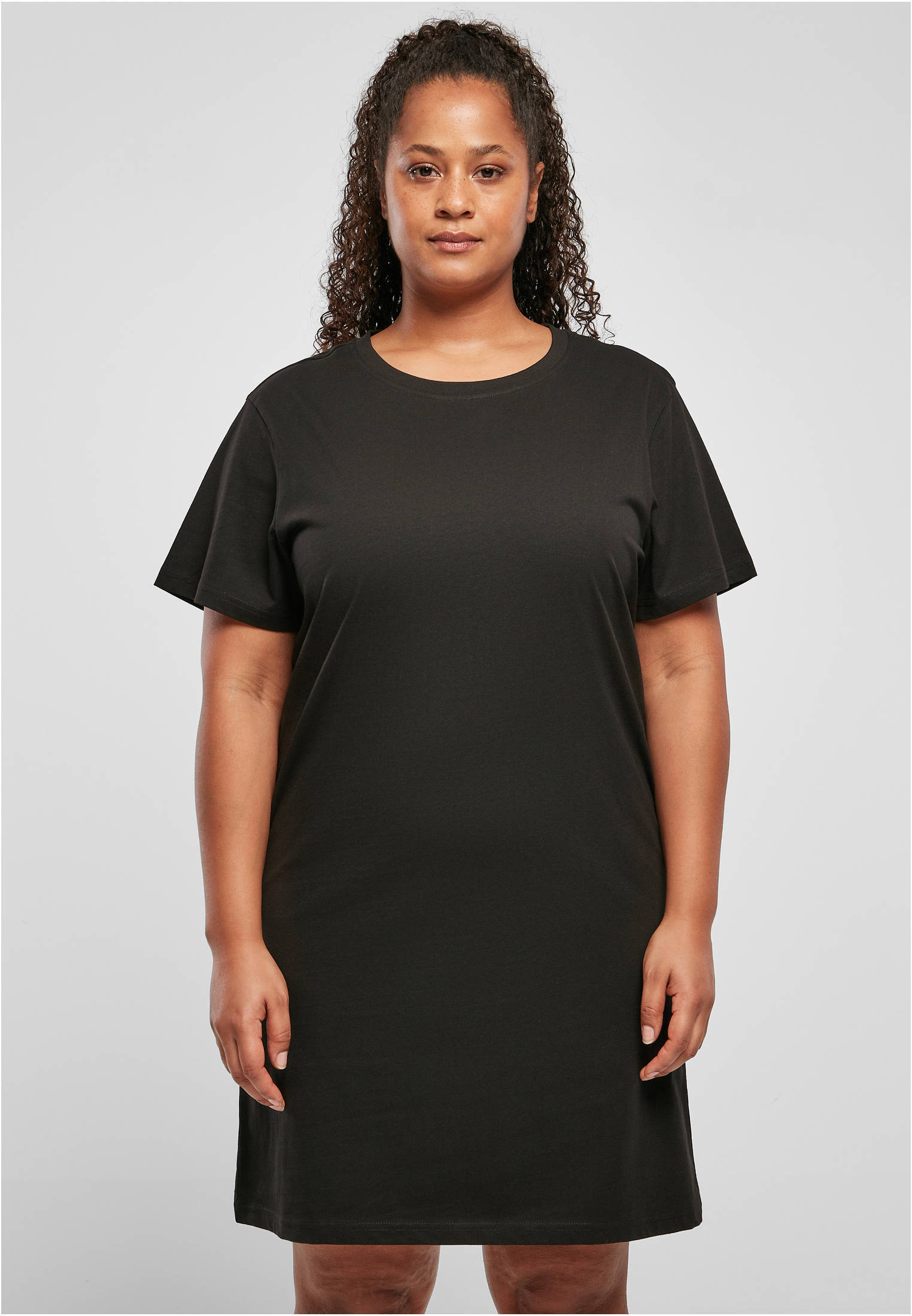 t shirt jurk zwart