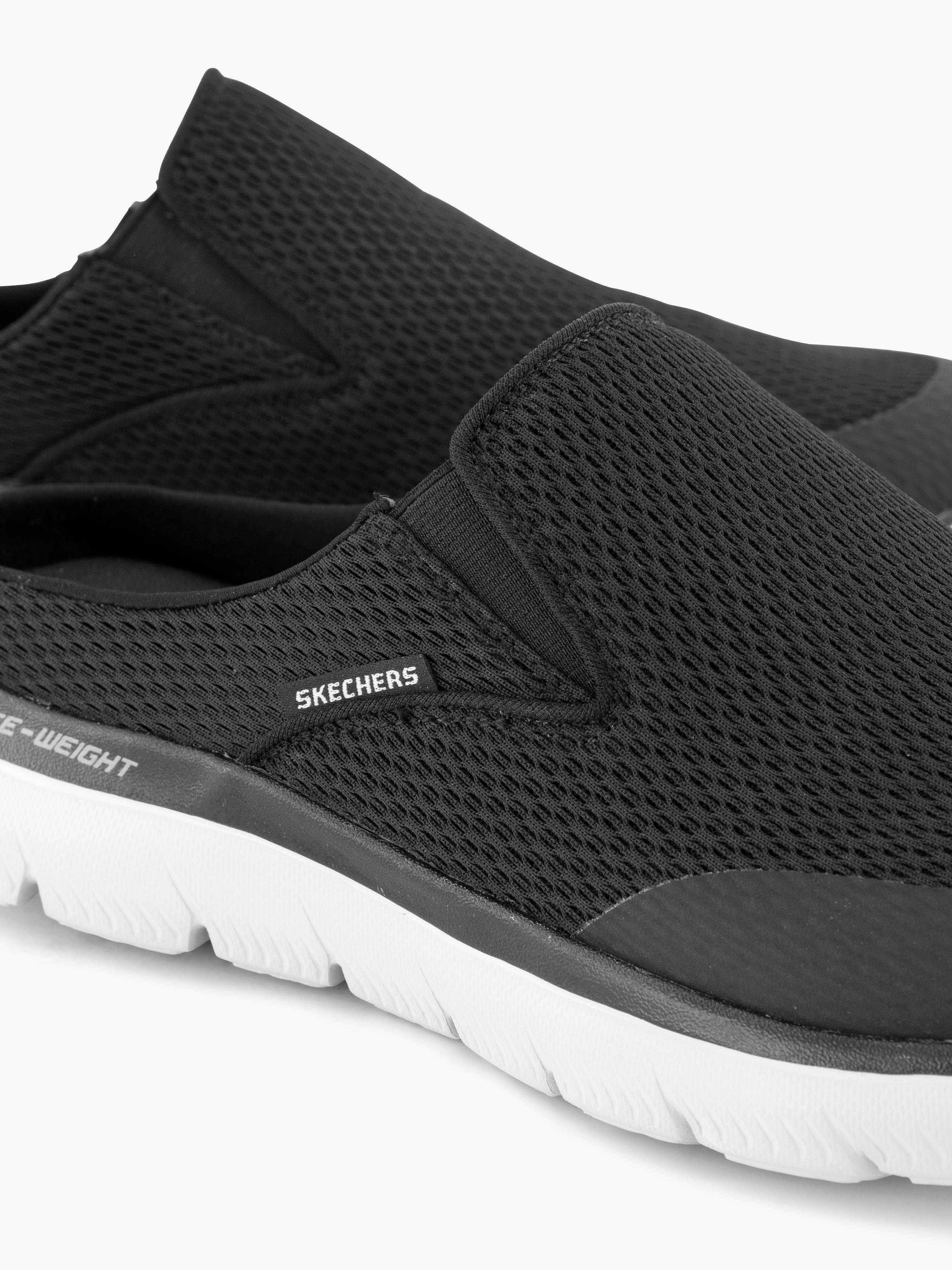 skechers instappers zwart