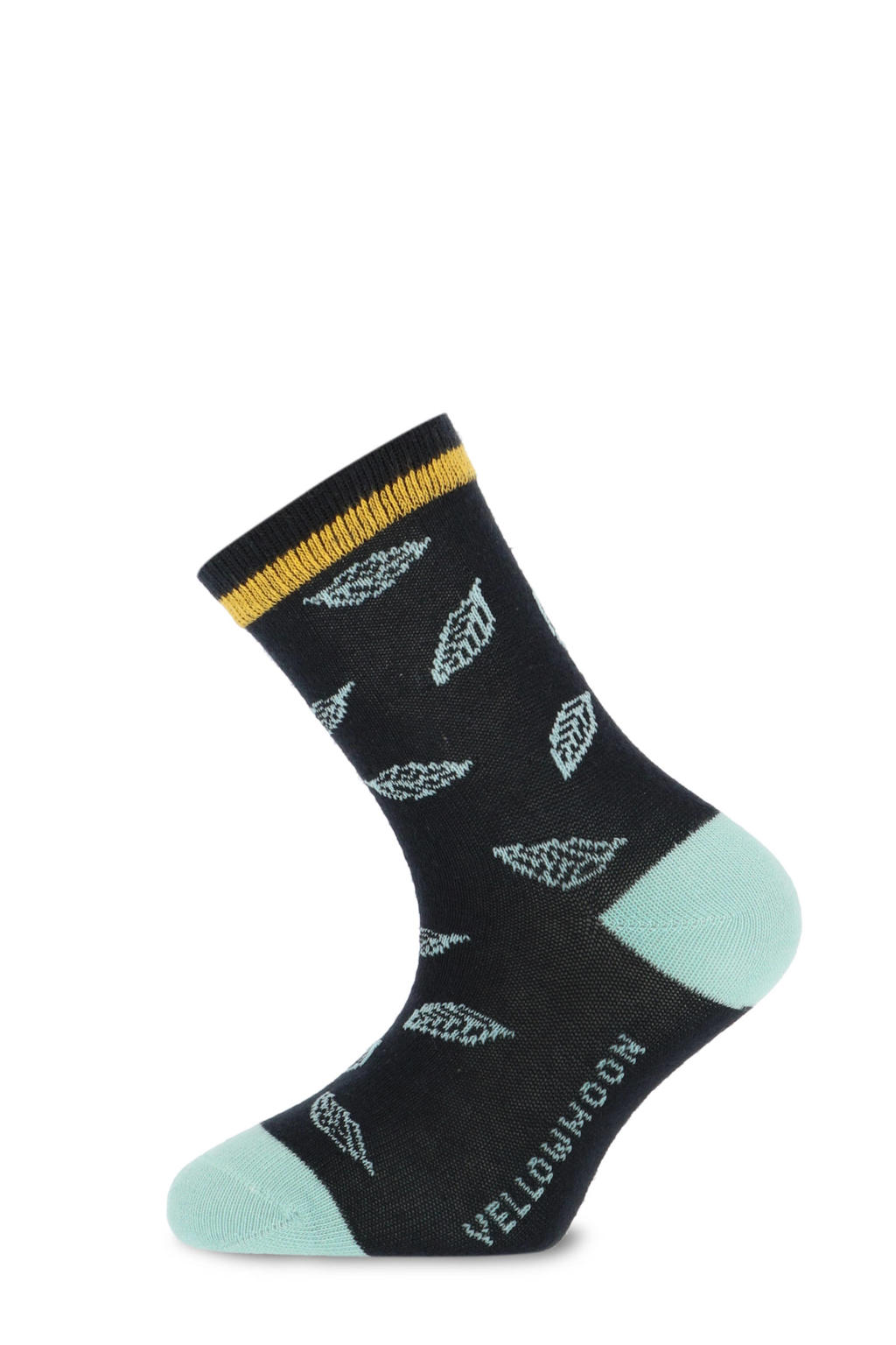 Yellow Moon sokken met print - set van 2 zwart Yellow Moon sokken met print - set van 2 zwart