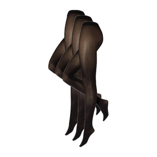 Kunert panty Velvet 40 denier - set van 3 zwart afbeelding
