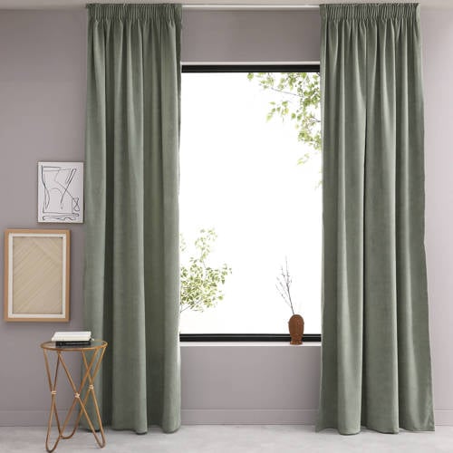 Wehkamp NOUS Living lichtdoorlatend gordijn kant en klaar Charleroi (per stuk) (300 x 290 cm)* aanbieding