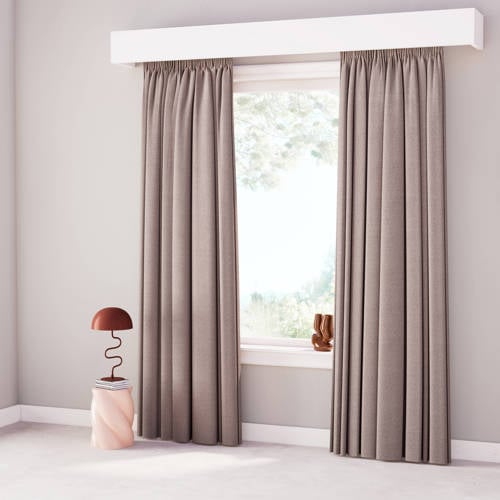 Wehkamp Studio LIVIT semi verduisterend gordijn kant en klaar Rochester (per stuk) (300 x 300 cm)* aanbieding