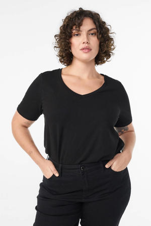 T-shirt zwart