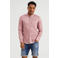 WE Fashion linnen slim fit overhemd roze