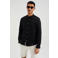 WE Fashion linnen slim fit overhemd zwart