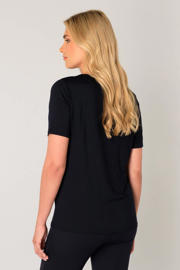 thumbnail: Base Level basic T-shirt Yanic zwart