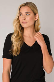 thumbnail: Base Level basic T-shirt Yanic zwart