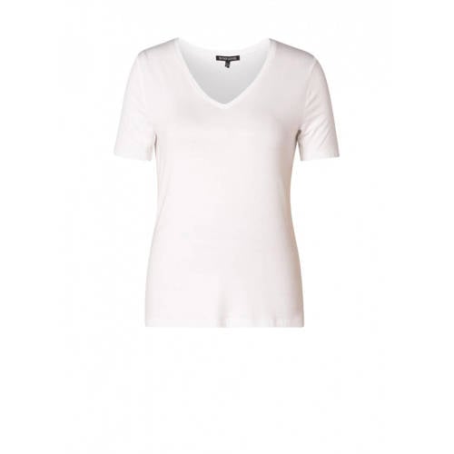 Base Level basic T-shirt Yanic wit afbeelding