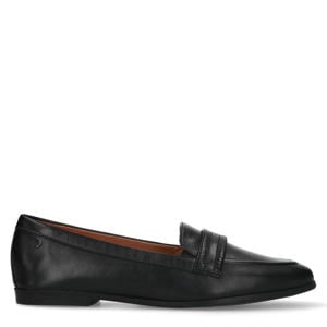 leren loafers zwart