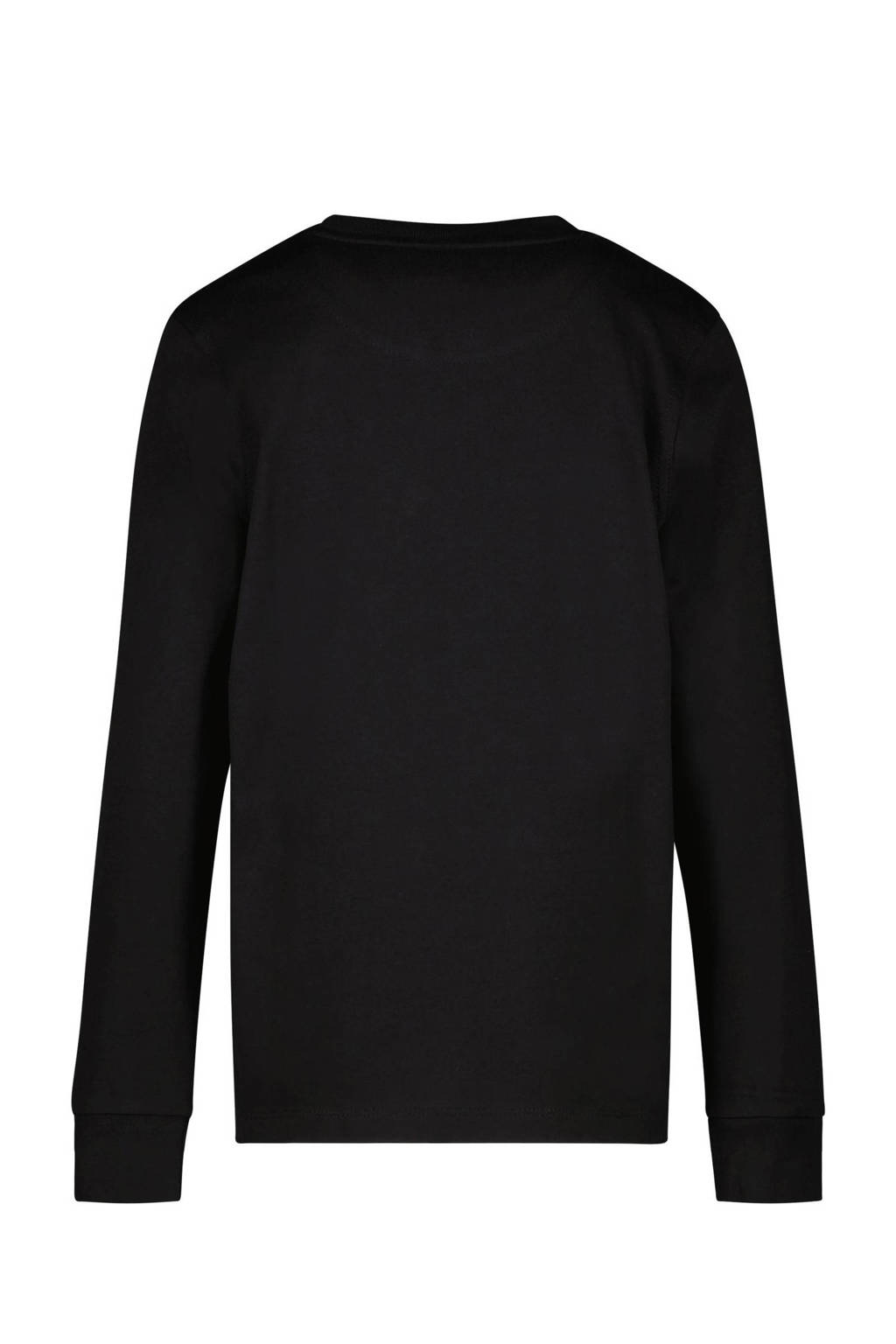 Cars sweater Nordic met printopdruk zwart